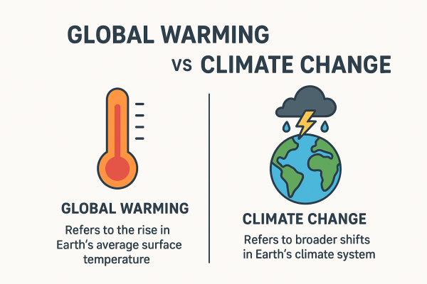 40/25 🌡️ What Is The Difference Between Global Warming And Climate Change?
