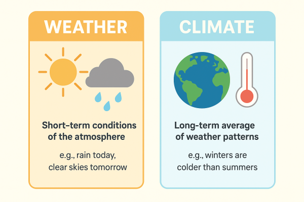 41/25 🌦️ What Is The Difference Between Weather And Climate?