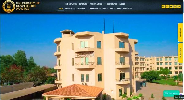 61/25 University Of Southern Punjab Multan Appreciates Insightful Analysis On Flood Resilience By Chairman Phec