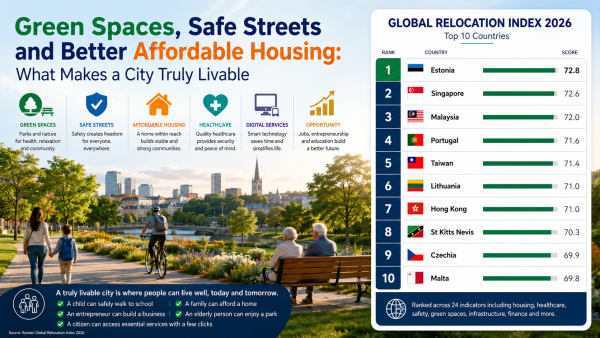 Green Spaces, Safe Streets And Better Affordable Housing: What Makes A City Truly Livable